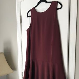 LOFT Maroon Dress